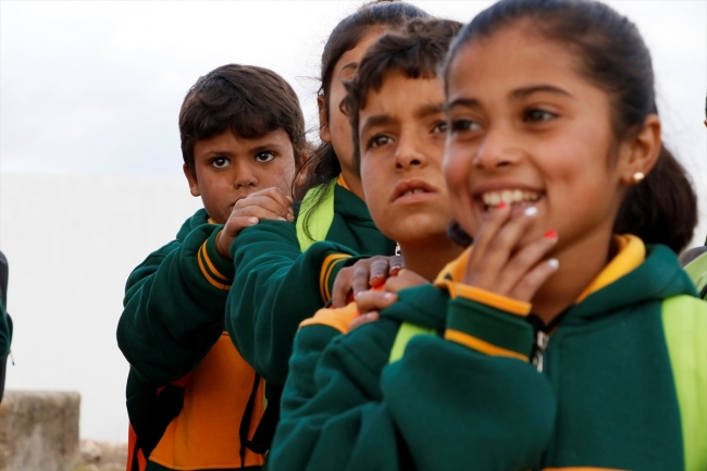 Türkiye'nin onardığı okul eğitime açıldı